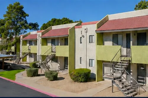 Phoenix multifamily property exterior before renovation